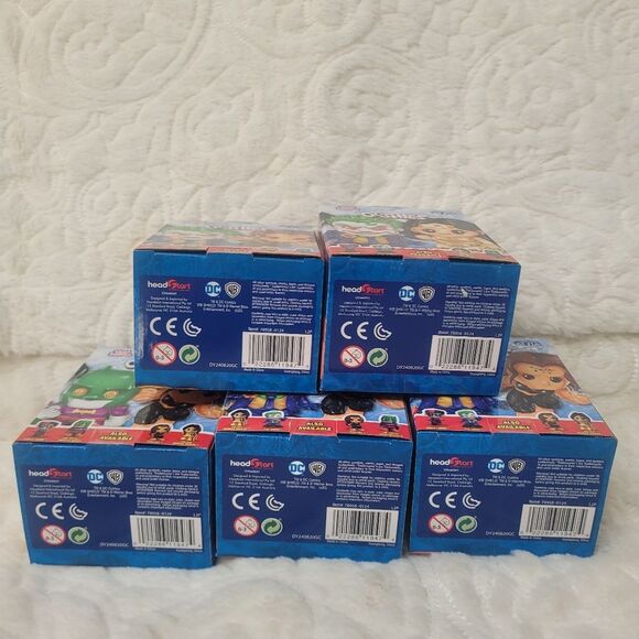 Ooshies DC Comics Complete Series 4 Set of 5 Vinyl Edition Figures New OOS - Picture 5 of 6